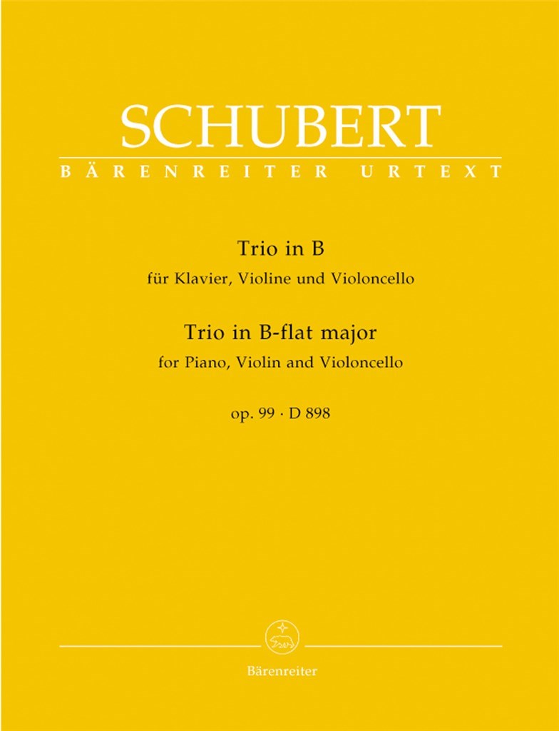 Piano Trio B Flat Op99 D898